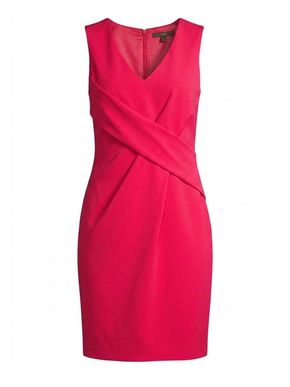 Tahari Bold Raspberry Red Dress - Picture 1 of 11